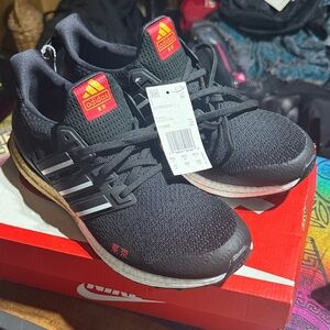 adidas Ultraboost Tokyo Men's Running Shoes - Black/Red